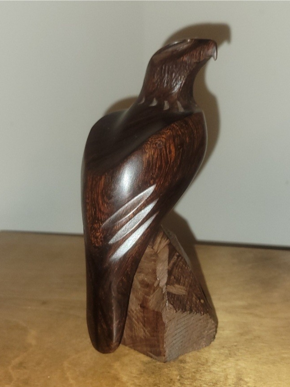 Vintage 6in Eagle Desert Ironwood Carving